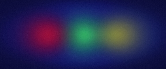 Obraz premium Abstract blue pink green yellow azure dark ultrawide gradient grain premium banner. Perfect for design, background, wallpaper, template, art, creative projects, desktop. Exclusive quality, vintage