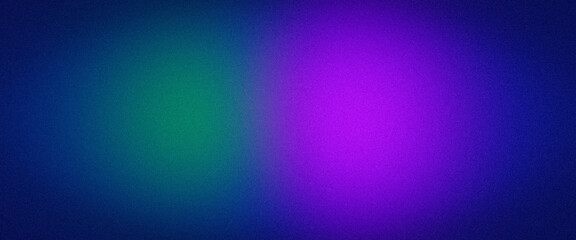 Abstract pink green blue purple azure dark ultrawide gradient grainy premium banner. Perfect for design, background, wallpaper, template, art, creative projects, desktop. Exclusive quality, vintage
