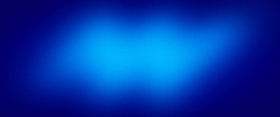 Abstract blue azure dark ultrawide gradient grainy premium banner. Perfect for design, background, wallpaper, template, art, creative projects, desktop. Exclusive quality, vintage style of the 80s 90s