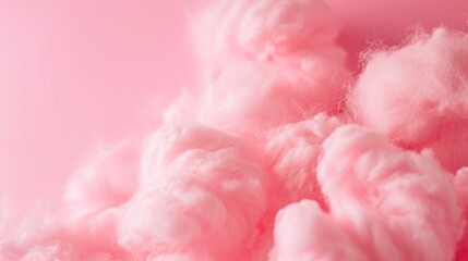 Cotton Candy Delight background with copy space.