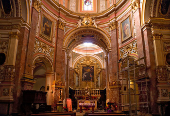 Fototapeta na wymiar Carmelite Priory in Mdina, Malta