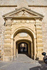 Fototapeta na wymiar Greeks Gate in Mdina, Malta