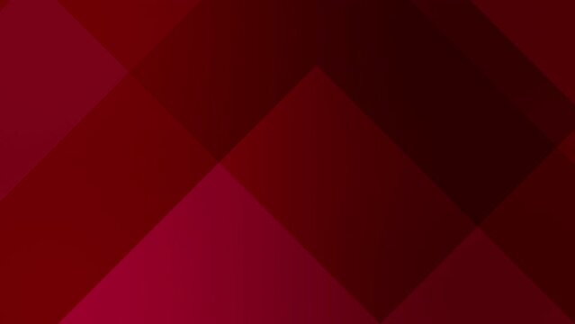 Red valentine background. Heart geometric pattern.loop video.(079)