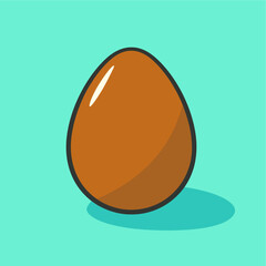 cute easter eggs on basket vector illustration