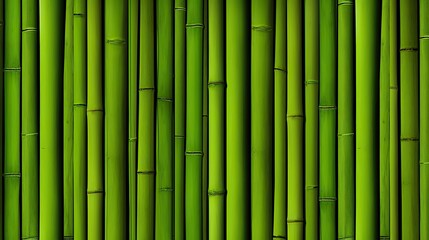 green bamboo texture background. Green bamboo wall texture background.