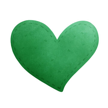 Saint Patrick's day heart drawing, Saint Patrick's day clip art