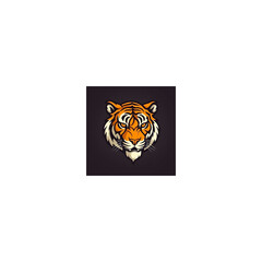tiger mascot logo icon
