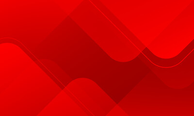 Red abstract background. Vector illustration