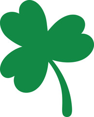 Clover Leaf Heart Shape Lucky St Patrick Day