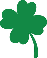 Clover Leaf Heart Shape Lucky St Patrick Day