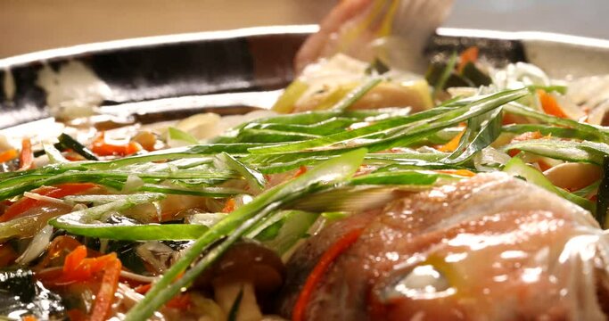cook a fish whole in Japan