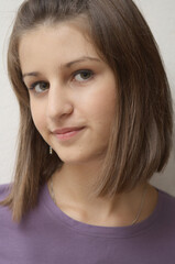 Fototapeta premium Young girl's portrait