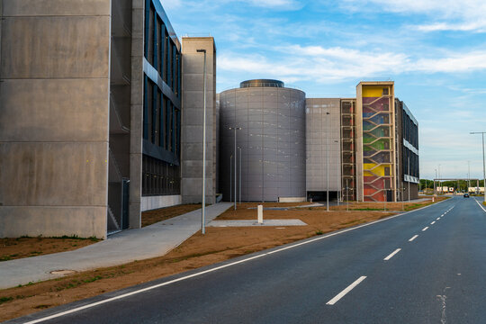 Parkhaus am Terminal 3 des Frankfurter Flughafens