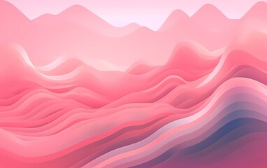 Modern hipster futuristic graphic abstract background. Pink background with stripes. generative ai