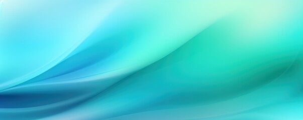 Aquamarine gradient background with hologram effect 