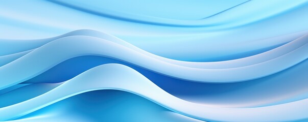 Azure background image for design or product presentation, with a play of light and shadow, in light blue tones