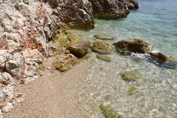 Rocks In The Sea