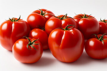 Plain Elegance: The Tomato Story. generative AI.