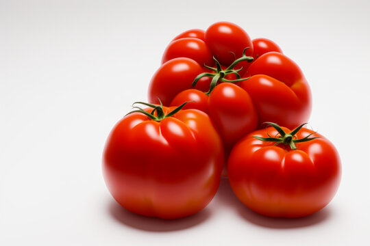Uncomplicated Tomato Beauty. generative AI.