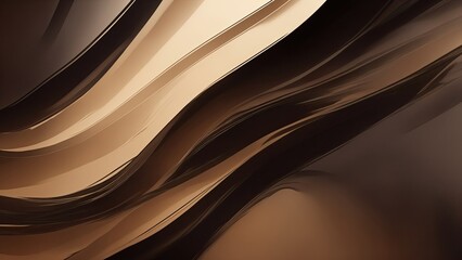 Brown and Black brush stroke banner background