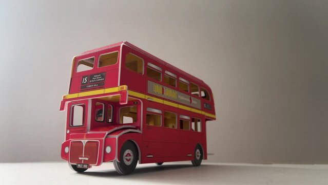 Cabin London Double Decker Bus, Slider Shot