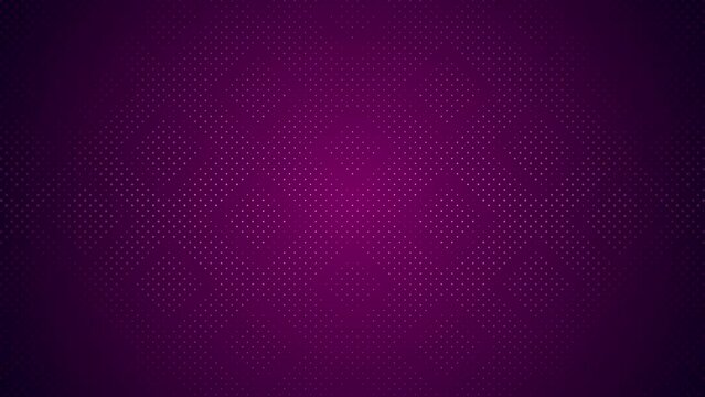 Background dot halftone dark purple violet soft gradient for loop playback 4k 60FPS