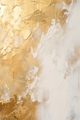 Brass closeup of impasto abstract rough white art painting texture 