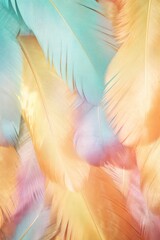 Brass pastel feather abstract background texture 