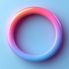 Circle, Ring, Pastel Colors, Logo Design 
