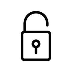Padlock icon vector design templates simple and modern