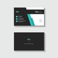 Modern and clean professional business card 