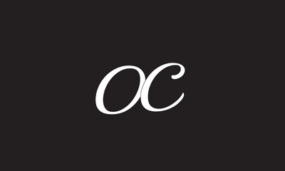 OC, CO, O, C Abstract Letters Logo Monogram	