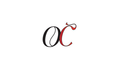 OC, CO, O, C Abstract Letters Logo Monogram	