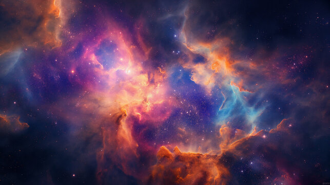 5353X3000 pixel,300DPI,size 17.5 X 10 INC.Cosmic nebula pattern