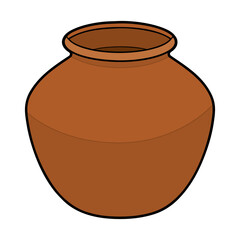 earthenware vector illustration
