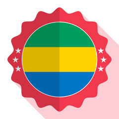 Obraz premium Gabon quality emblem, label, sign, button. Vector illustration.