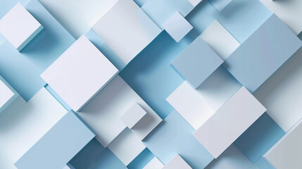 Obraz premium baby blue & white presentation design background. PowerPoint and business background.