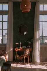Interior design home work space