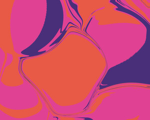 Abstract Liquid Background Texture Retro Illustration