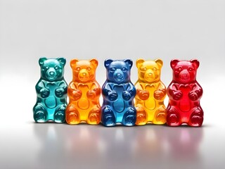 colorful gummy bear