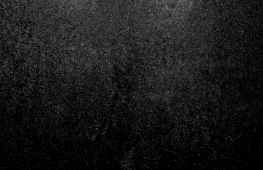 Foto op Plexiglas white black glitter texture abstract banner background with space. Twinkling glow stars effect. Like outer space, night sky, universe. Rusty, rough surface, grain. © Sumeth