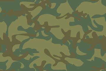 Camouflage Military Vector. Hunter Woodland Background. Digital Beige Camouflage. Repeat Grey Texture. Seamless Print. Urban Fabric Pattern. Brown Camo Paint. Army Khaki Canvas. Abstract Camo Paint. - obrazy, fototapety, plakaty