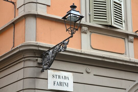 Parma Italian town - Strada Farini