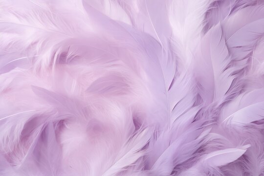 Lavender pastel feather abstract background texture © Celina