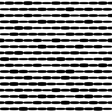 Fabric design vector fashion pattern - black beads