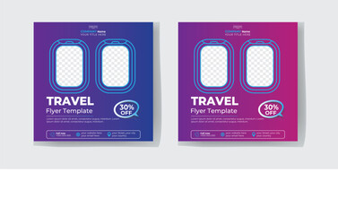 Travel Flyer Template