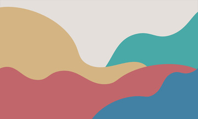 Fototapeta premium illustration of an background with hand