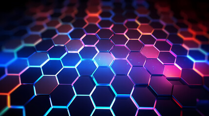 Fototapeta premium Technology abstract graphic poster web page PPT background, technology background