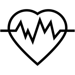 Heart Rate Vector Icon