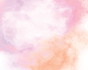 pink texture background. pink watercolor background pink grunge effect. Grainy background pink warm. Vector Illustration of textured Pink grunge background rainbow wash design